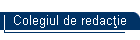 Colegiul de redacţie